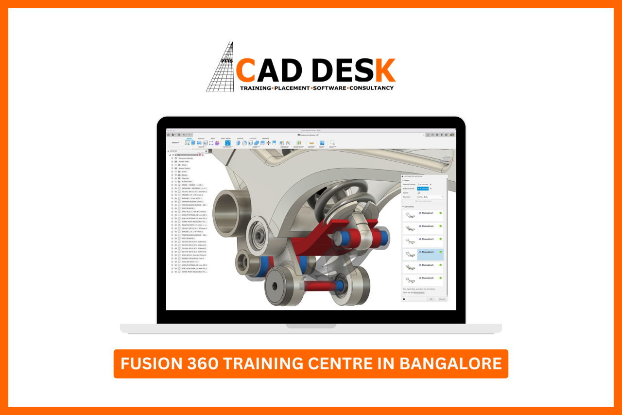 FUSION 360 training Centre in Bangalore